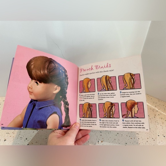 American Girl Doll HAIR Book Styling Tips and Tricks for Dolls - Picture 5 of 6